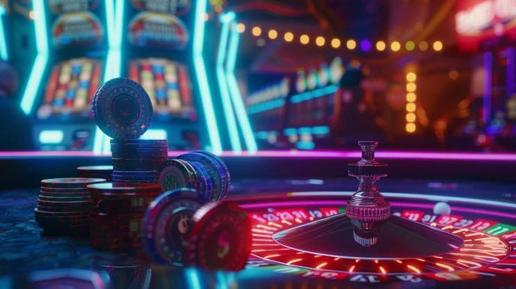 Live casino dealer table streaming on ma777 platform